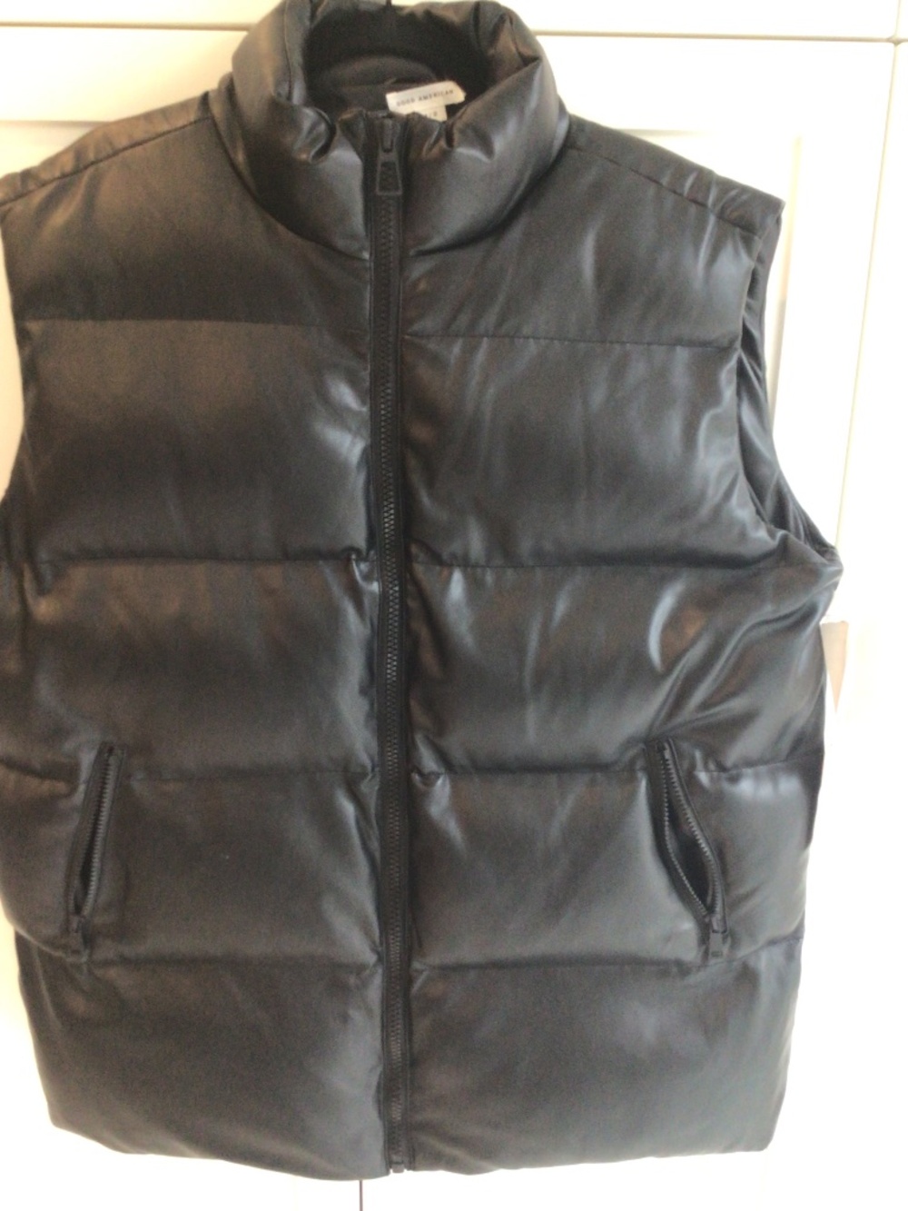 Good American Faux Leather Puffer NWT S/M UNISEX